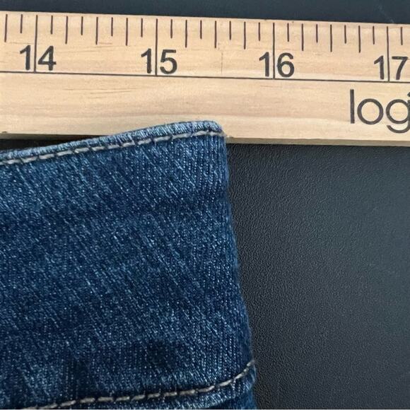Riders by Lee Rolled Hem Relaxed Clam Diggers Denim Capris | Women’s Size 8 - Picture 3 of 9